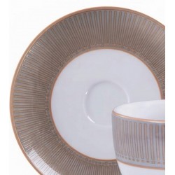 Xícara 100ml Café Aurum Em Porcelana Decorada Tramontina
